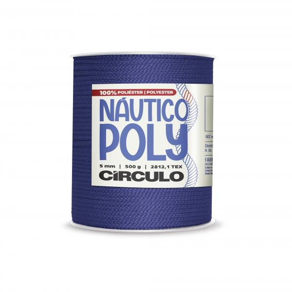 FIO NAUTICO POLY 5MM - COR 2762 JACARANDA